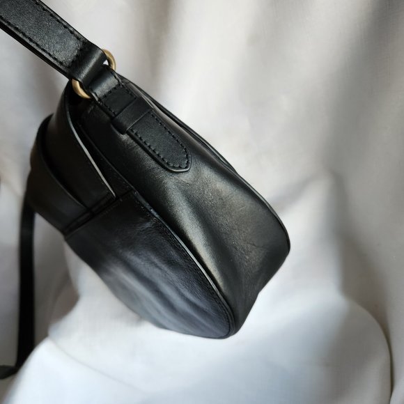 Radley London Black Leather Lady Crossbody Bag /Purse - Picture 4 of 16